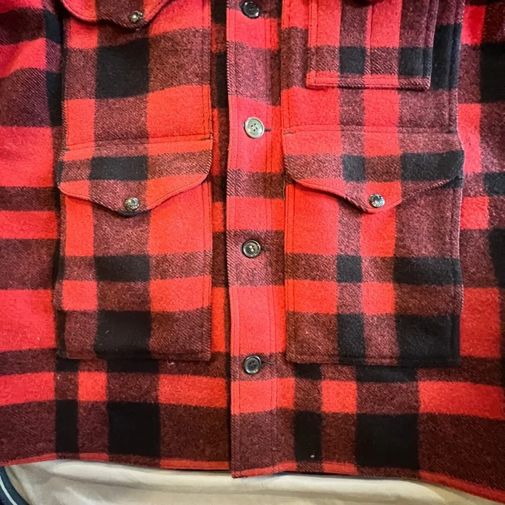 Filson garment red